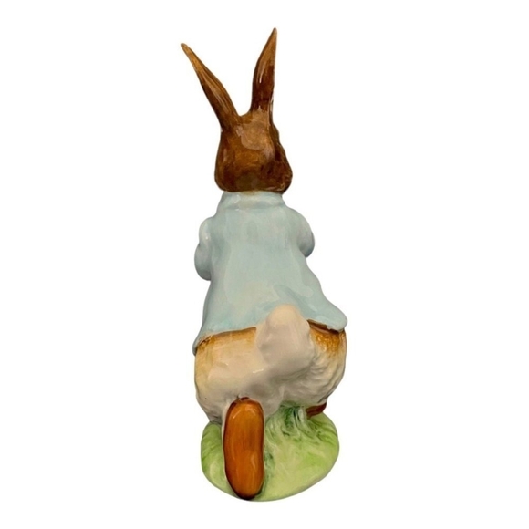 Vintage 1948-80 BESWICK BEATRIX Potter PETER RABBIT Ceramic Collectible Statue - Picture 4 of 5